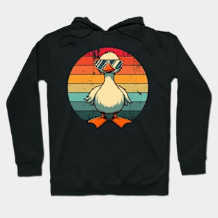 Silly Goose in Sunglasses Pun Meme Pool Funny Goose Hoodie